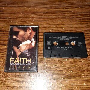 George Michael- Faith on cassette (CBS Records, 1987)